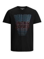 Jack & Jones póló 12173066 Black