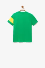 Desigual zöld fiú póló Joseba 19SBTK31 4062