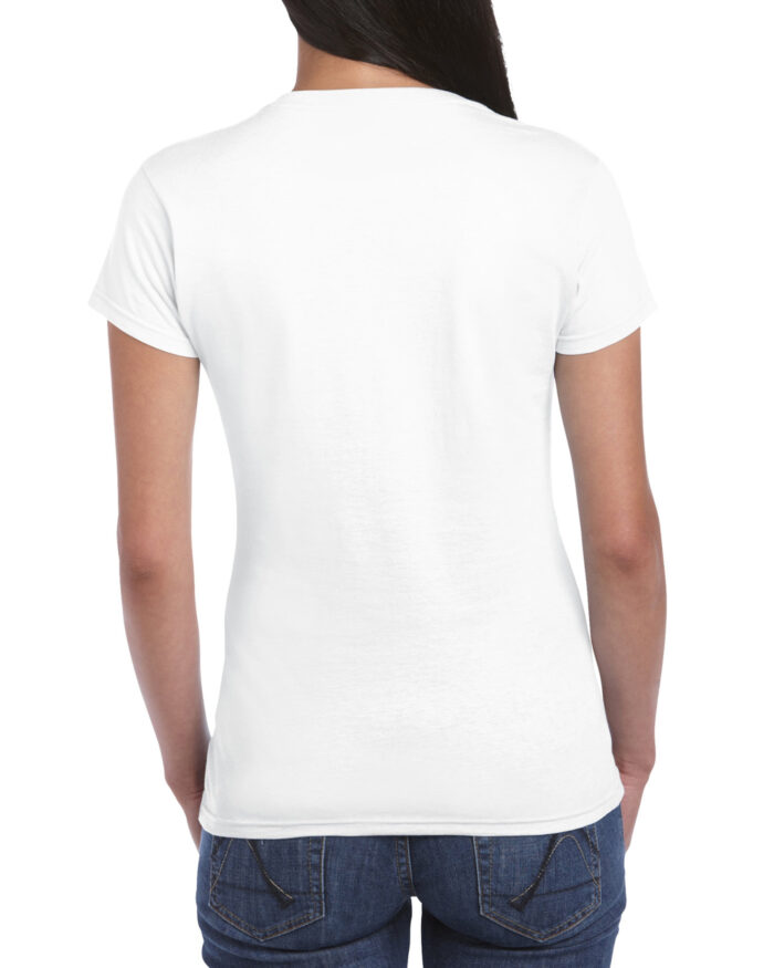 Gildan Softstyle póló fehér