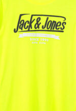 Jack & Jones póló 12189195 SafetyYellow
